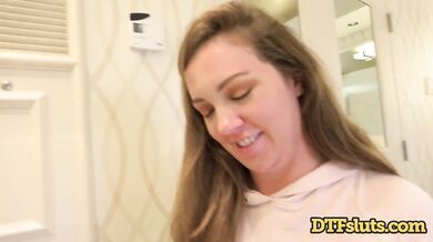 Maddy Oreilly sucks and fucks backstage