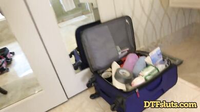 Maddy Oreilly sucks and fucks backstage