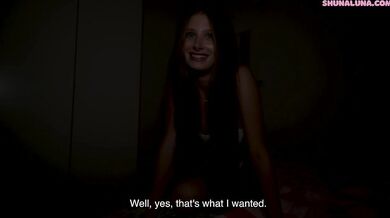 Sexy stepsister wants to share bed