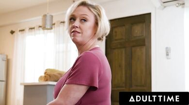 ADULT TIME - Busty stepmom Dee Williams caught watching porn