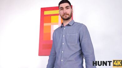 HUNT 4K - Girl does it with Raul Costa to help her boyfriend