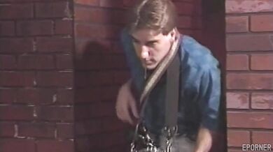 Vintage fucking in dark alley