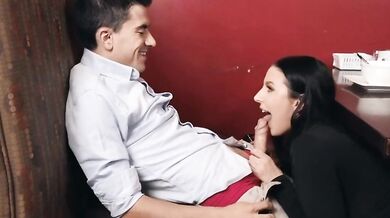 Jordi El Nino Polla bangs busty MILF Angela White