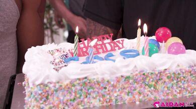 Big black cocks for her birthday