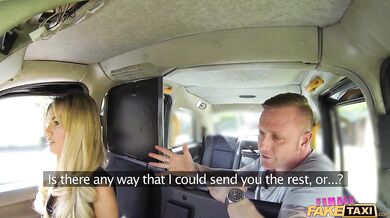 Female Fake Taxi - I don't want money, I want sweet warm cum!