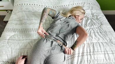 Stepmom and teen stepson in homemade fuck