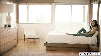 Horny Latina Amia Miley Cheats On Her Boyfriend