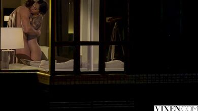 Stunning Actress Seduced By Horny Couple