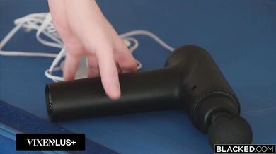 Fit Blonde Babe Lexi Lore Takes Every Inch Of Damion's Huge BBC