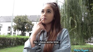 Beautiful Celebrity Look-A-Like Has Sex with Stranger