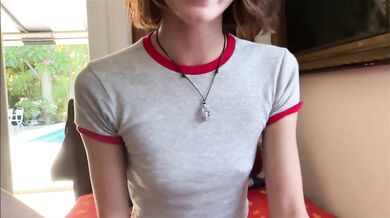 Freaky Sex With Tiny Redhead Step Sis Alex Adams