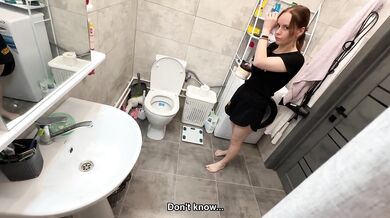 My stepsister found out my big hard secret!