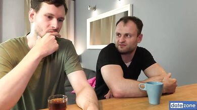 Polish cougar met on date gets fucked in a threesome