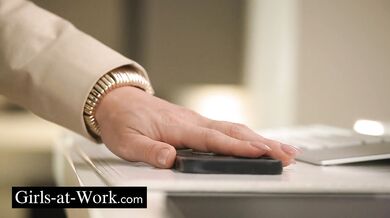 A naughty break between two meetings