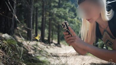 Wild fuck with the hot stranger in a forest