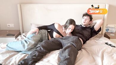 Girl Accidently Show Her Tits To Stranger From Dating App In His House And He Can't Resist To Fuck