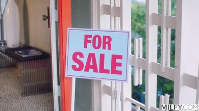 Cock-hungry realtor Penny Barber can't resist his hard dick