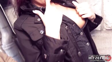 Hot Date With Horny Brunette Babe