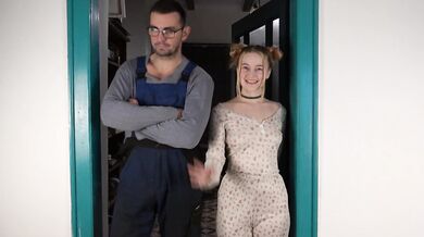 Dominant Farmer Fucks His New Younger Wife Rough In Her Tight Ass