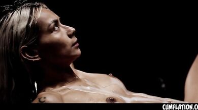 Slut Veronica Leal Gets Her Pussy Pumped And Filled To The Limit