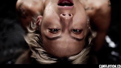 Slut Veronica Leal Gets Her Pussy Pumped And Filled To The Limit