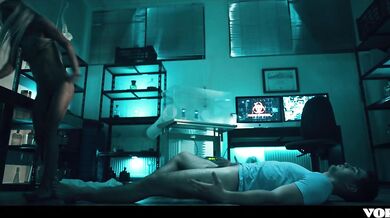 Horny Doctor Fucks Lab Partner Before Unbirthing Him