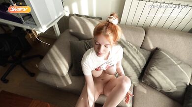 Stepdad fucked his cute stepdaughter for her mistake