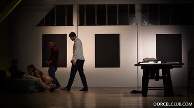 Clea Gaultier is sharing three cocks at once