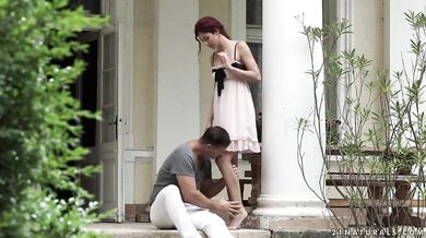 Young redhead Shona River got fucked