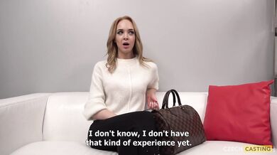 Hot Czech skinny blonde amateur Tatiana