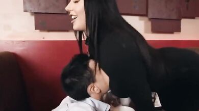 Jordi El Nino Polla bangs busty MILF Angela White