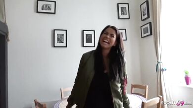 Huge fake tits of Slovak MILF brunette Chloe Lamour