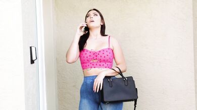 Horny beauty fucked from behind by her stepson