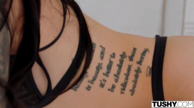 Tushy fuck with Marley Brinx