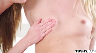 Kenna James anally fucked with friend in threesome