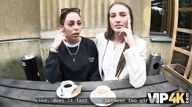 VIP 4K - Sweethearts enjoy rough anal play in public