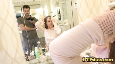 Maddy Oreilly sucks and fucks backstage