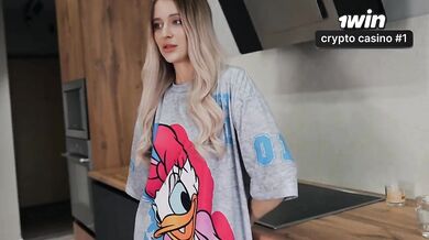 My stepsister wanted to get angry, but I calmed her down with sex