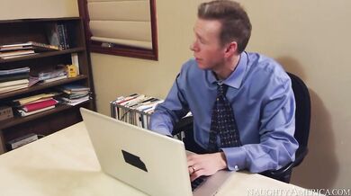 Naughty bookworm Dillion Harper