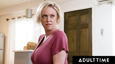 ADULT TIME - Busty stepmom Dee Williams caught watching porn