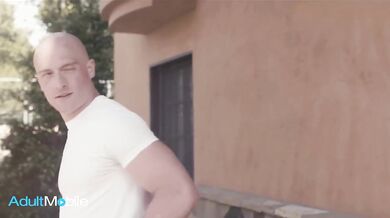 ADULT MOBILE - Depressed husband gets sex from his petite wife that lifts his mood