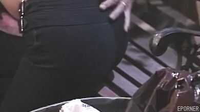 Vintage fucking in dark alley