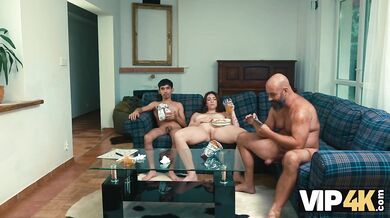 VIP4K - Super horny Abby Margarita didn't know which cock to choose