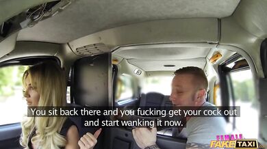 Female Fake Taxi - I don't want money, I want sweet warm cum!