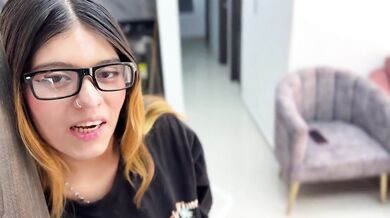 My stepbrother's girlfriend begs me to fuck her hard because she doesn't feel him the way she feels me