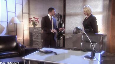 Cougar Brianna Beach show wild horny sex on vintage porn