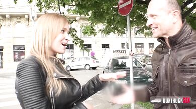 Angel Piaff fucked in transparent truck