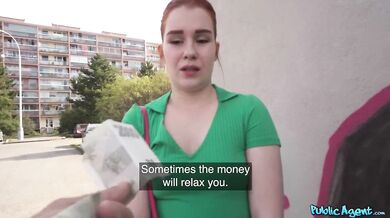 Oh well there goes the condom! Raw sex with redhead uni student