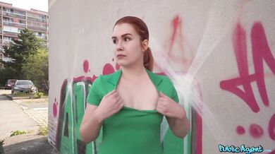 Oh well there goes the condom! Raw sex with redhead uni student