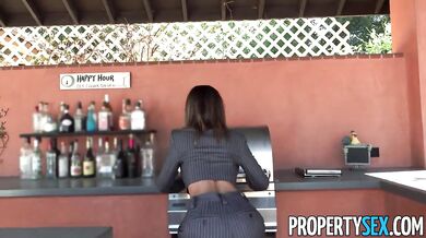 Divorced Dude's House Tour Turns into Wild Fuck Fest with Busty "Real Estate Agent" Escort